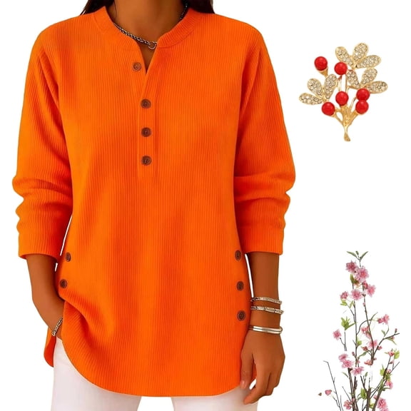 Consecutivte Women's Solid Color Crew Neck Long Sleeve Casual Loose Knit Pullover, Sweaters Knit Sweater Jumper Tops