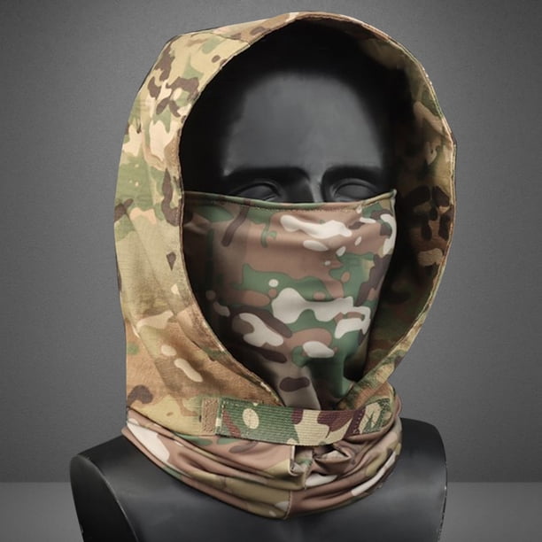Máscara De Media Cara Máscara de media cara Pasamontañas Capucha exterior Airsoft Sports Protect Gear (CP)