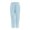 A-Sky Blue, variant on Tiweut Capris Pants for Women Linen Wide Leg Elastic Waist Solid Color Casual Trousers