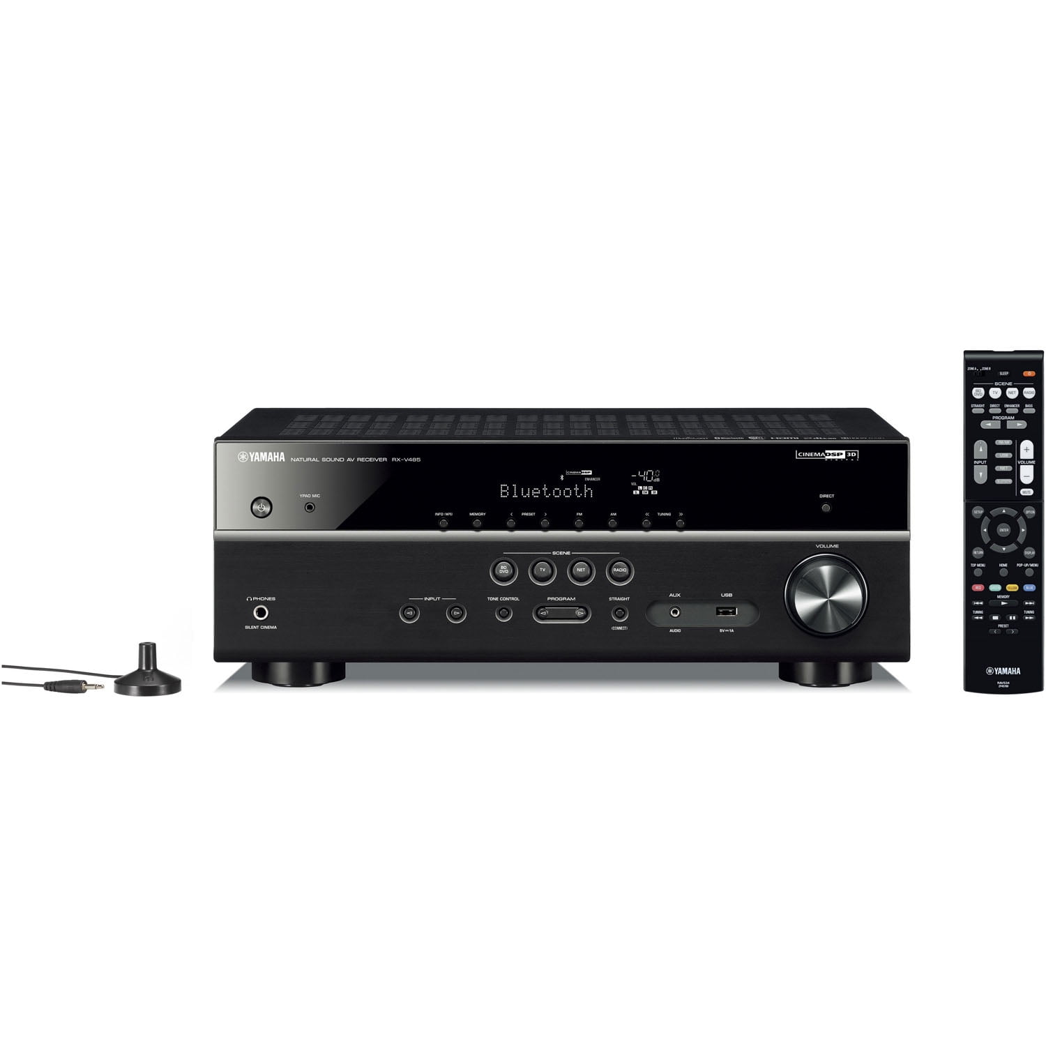 Yamaha Corporation RXV485 5.1Channel AV Receiver with MusicCast