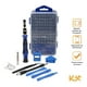 thumbnail image 2 of Desarmador Kit Reparacion Celulares Tablets Laptops 117 En 1 azul Kingsman, 2 of 6