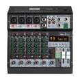 thumbnail image 5 of 6 Way Mixer Computer Recorder Mobile Phone Sound Card Stage Bluetooth USB Live Broadcast Computer Recording DJ  Equipment ,Smart Fader, 5 of 5