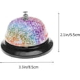 thumbnail image 2 of Desk Call Bell Service Bell: Decorative Game Bell Customer Bell Desk Dinner Bell Dog Training Bell For Kitchen Restaurant Bar Hotels Schools Restaurants Reception Areas Reception Desk, 2 of 5