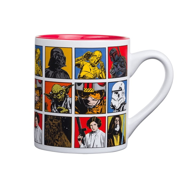Taza de cerámica plateada Buffalo Star Wars Episode 4 414 ml