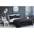 thumbnail image 2 of Comforter Set 3PC DQ Black Stars, 2 of 3