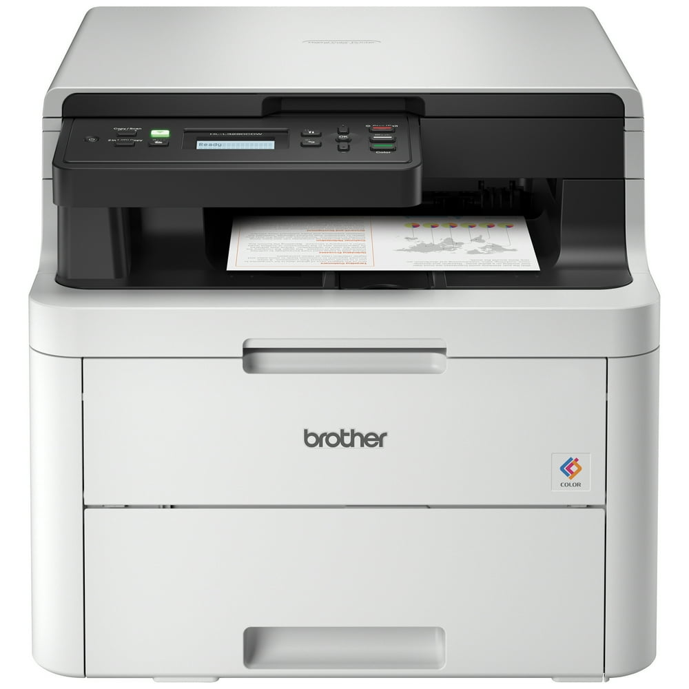 Brother HLL3290CDW Compact Digital Color Printer, Wireless