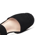 thumbnail image 3 of Ataiwee Women's Platform Wedge Heel Espadrille Sandals - Hook-and-Loop Closure with Ankle Strap, Comfortable Insole, lightweight Rubber Sole, Close-Toe Casual Summer Sandals., 3 of 7