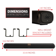 Dual Heritage Solide One Soundbar, Dolby Atmos, Made in Germany, Bluetooth