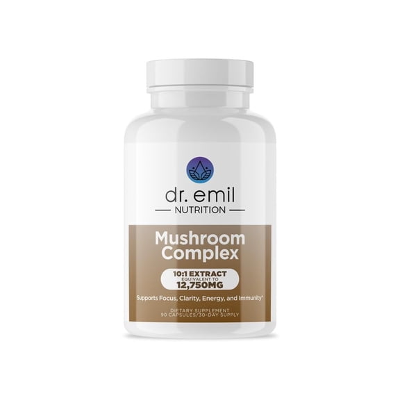 DR. EMIL NUTRITION Mushroom Complex, 90 Count, 30 Servings