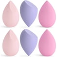 thumbnail image 4 of KGT Worth The Trust Pressed Powders Foundation Concealer Makeup Sponges Egg Shape Reusable Latex-Free Sponge Pink 7-Piece, 4 of 6