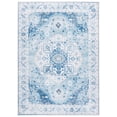 thumbnail image 2 of SAFAVIEH Arizona Thames Oriental Machine Washable Area Rug, Light Blue/Blue, 5' x 7', 2 of 12