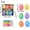 Style G, variant on TOPRenddon 6 Pcs DIY White Blank Easter Eggs Paintable Foam Easter Eggs Solid Foam Egg DIY Painting Graffiti Ornaments with 6 Markers for Easter Party Gifts Basket Filler Classroom Crafts