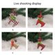 thumbnail image 4 of Árbol De Navidad Lindo Elk Decoraciones Colgante Cerámica Suave Ciervo Adorno Artesanal Adornos De Navidad Para El Hogar Fiesta De Año Nuevo Serendint HA038656-00, 4 of 6