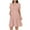 Pink, variant on Efsteb Women Short Sleeve Maternity Nursing Dress V-Neck Pleated Button Pregnant Dress Comfy Stretchy Maternity Clothes Casual Solid Color Pregnancy Dress（Green,L）