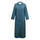 thumbnail image 5 of Vestido informal de mujer, de denim liso, con cuello en V, manga larga, botones y bolsillos, de poliéster, 5 of 7