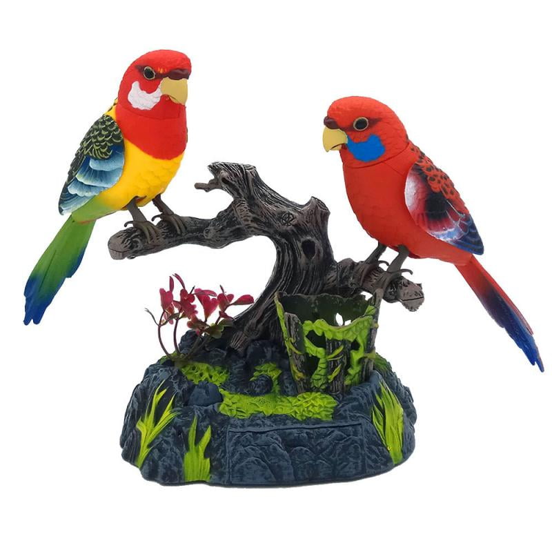 Orchip Electric Electric Repeating Talking Singing Parrot Bird Toy for