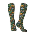 thumbnail image 4 of Haiem Christmas Gift Socks, Funny Novelty Crazy Design Cotton Socks Sports Socks Knee High Socks For Men, Women,1Pairs - Gift For Working Friends, 4 of 9