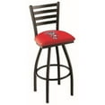 thumbnail image 2 of Wisconsin Badgers NCAA Swivel Bar Stool with Ladder Style Back, 2 of 2