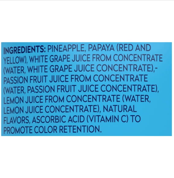 (12 pack) Dole Tropical Fruit, Pineapple and Papaya, No Sugar Added, 15.25 oz Can