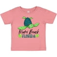 thumbnail image 3 of Inktastic Miami Beach, Florida Happy Sea Turtle Boys or Girls Baby T-Shirt, 3 of 5
