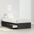 thumbnail image 1 of South Shore Fynn Twin Mates Bed with 3 Drawers, in Gray Oak, 1 of 12