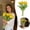 Yellow, variant on 7PCS Artificial Tulip Flowers, Tulips Bouquet, Spring Flowers for Floral Arrangements Table Centerpiece, Kitchen Home Decor, Mothers Day Easter Decorations