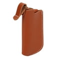 thumbnail image 4 of Lighter Leather Case, Clasp Design Leather Lighter Cover Tear Resistant Hand Cutting Hand Made  For Outdoor For Camping Coffee, 4 of 8