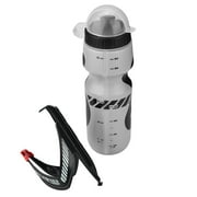 OTVIAP 650ml Water Bottle with Bicycle Holder Cage Bracket for Cycling Mountain Bikes,Water Bottle, Water Bottle Holder