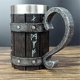 thumbnail image 5 of Barrel Beer Cup Stainless Steel Hot Drinks Beer Mug Cold Brew Travel Mug with Airtight Lid Mesh Filter for Coffee, 5 of 5