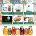 thumbnail image 6 of Mason Jar Sealer kit for FoodSaver Vacuum Sealer, Regular and Wide Mouth Mason Jar Vacuum Sealer Kit with Accessory Hose, Jar Sealer Attachment Compatible with All FoodSaver Vacuum Sealers, 6 of 6