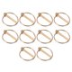 thumbnail image 1 of Pasador de Tractores M6x45 mm con Anillo, Kit de 10 Clips de Pasador de Bloqueo para Tractores Remolques Camiones, Rosa Dorado, 1 of 7