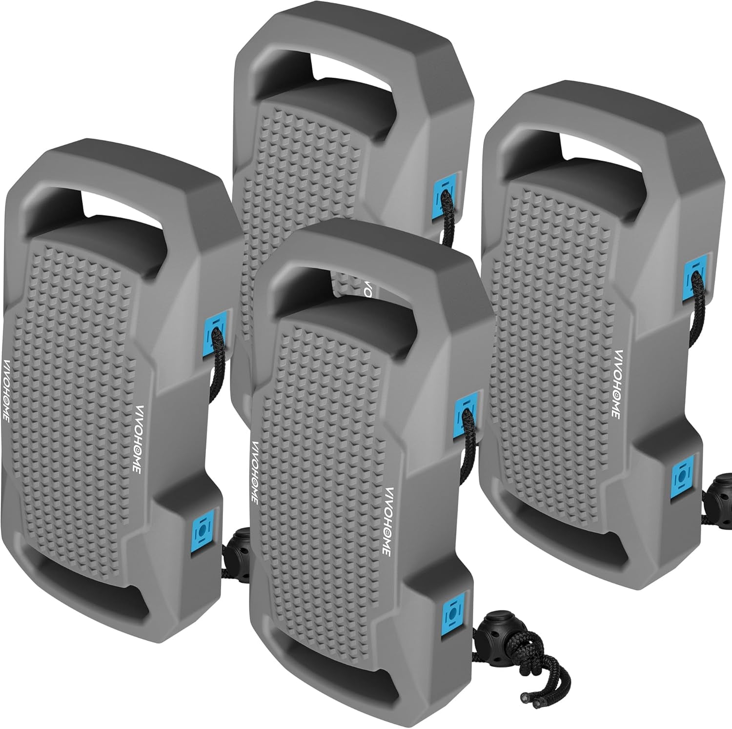 SPECSTAR EVA Boat Fenders for Docking, Boat Bumpers with Nylon Rope, and Fixed Lock Fit for Yachts, Sailing Dinghies, Bass Boats