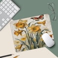 thumbnail image 5 of Spring Flower Daffodil Printed Mouse Pad, 10"x12", Non-Slip Rubber Base MousePads for Home Office Laptop, 5 of 8