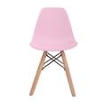 thumbnail image 4 of 2 sillas infantiles Eames modernas para niños pequeños (Rosa), 4 of 5