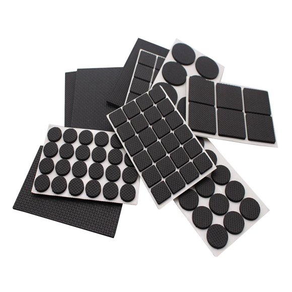 Xingzhi 186pcs Adhesive Rubber Feet Anti-slip Chair Leg Pads Felt Feet Floor Protector Pad