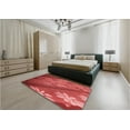 thumbnail image 5 of Ahgly Company Machine Washable Indoor Rectangle Transitional Red Area Rugs, 7' x 10', 5 of 7