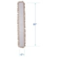thumbnail image 3 of Hymkun BWK1360 60 in. x 5 in. Hygrade Cotton Industrial Dust Mop Head - White, 3 of 7
