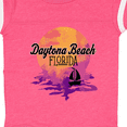 thumbnail image 4 of Inktastic Daytona Beach Florida Sunset Girls Baby Bodysuit, 4 of 5