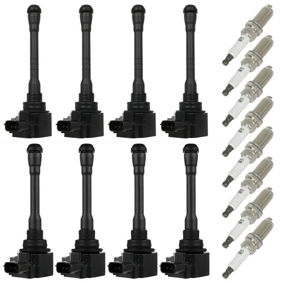 ECCPP 8 ignition coils with 8 iridium Spark Plugs,UF812  UF813,coils packs,for Nissan TITAN 2017-2020,TITAN XD 2016-2020,NV2500 2018-2020,NV3500 2018-2019C998,GN10880,,UF812
