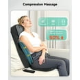 thumbnail image 3 of Snailax Shiatsu Back Massager with Heat, 2D/3D Massage Chair Pad for Full Body, Adjustable Massage Seat Cushion Gifts, 3 of 10