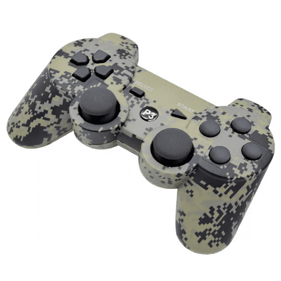 Control Inalámbrico Virtual Zone para PS3 y Cable de Carga Verde Militar