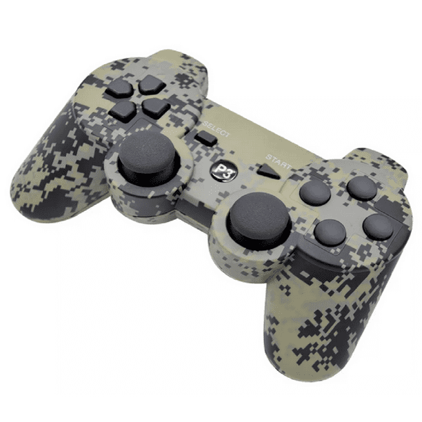 Control Inalámbrico Virtual Zone para PS3 y Cable de Carga Verde Militar