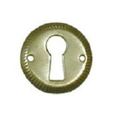 - National Lock N2008 3 1 in. Diameter Key Hole Escutcheon - Brass