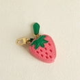 thumbnail image 2 of Strawberry Fruit Charm coin purse cute keychain mini pouch Wallet gift for girl women yingchongjiaju, 2 of 6
