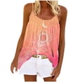 thumbnail image 2 of SMihono Hauts pour Femmes Débardeur Mode Été Col Rond Sans Manches Imprimé Décontracté Blouse Débardeur pour Femmes Hauts d'Été pour Femmes, 2 of 5
