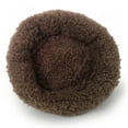 thumbnail image 2 of Walbest Hamster Bed, Guinea Pig Bed, Hedgehog Bed, Round Velvet Warm Sleep Mat Pad for Small Animals, Tortoise, Squirrel, Lizard, Mice, Rats, and Other Small Animals, Coffee, S, 2 of 7