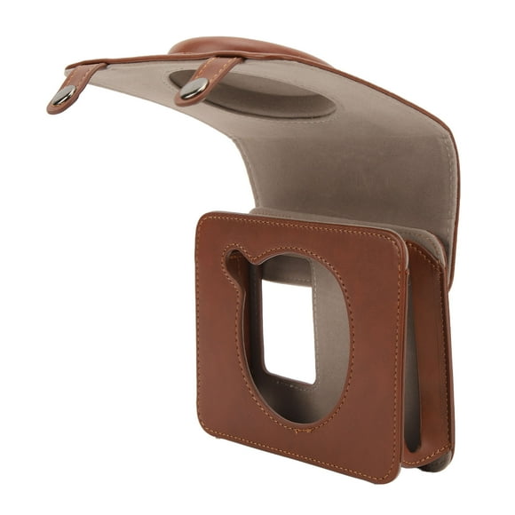 Retro Camera Case, Snap Button Closure PU Leather Camera Bag Removable Adjustable Strap Skin Friendly For 300R