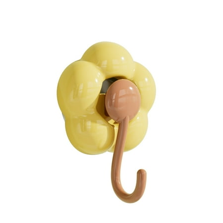 

XYUSMYT Big Clearance! Hooks Sunflower Shaped Suction Cup Hooks for Hanging Without Drilling Leaving No Marks. Strong Vacuum Suction Hooks for Kitchen Living Room and Bathroom.