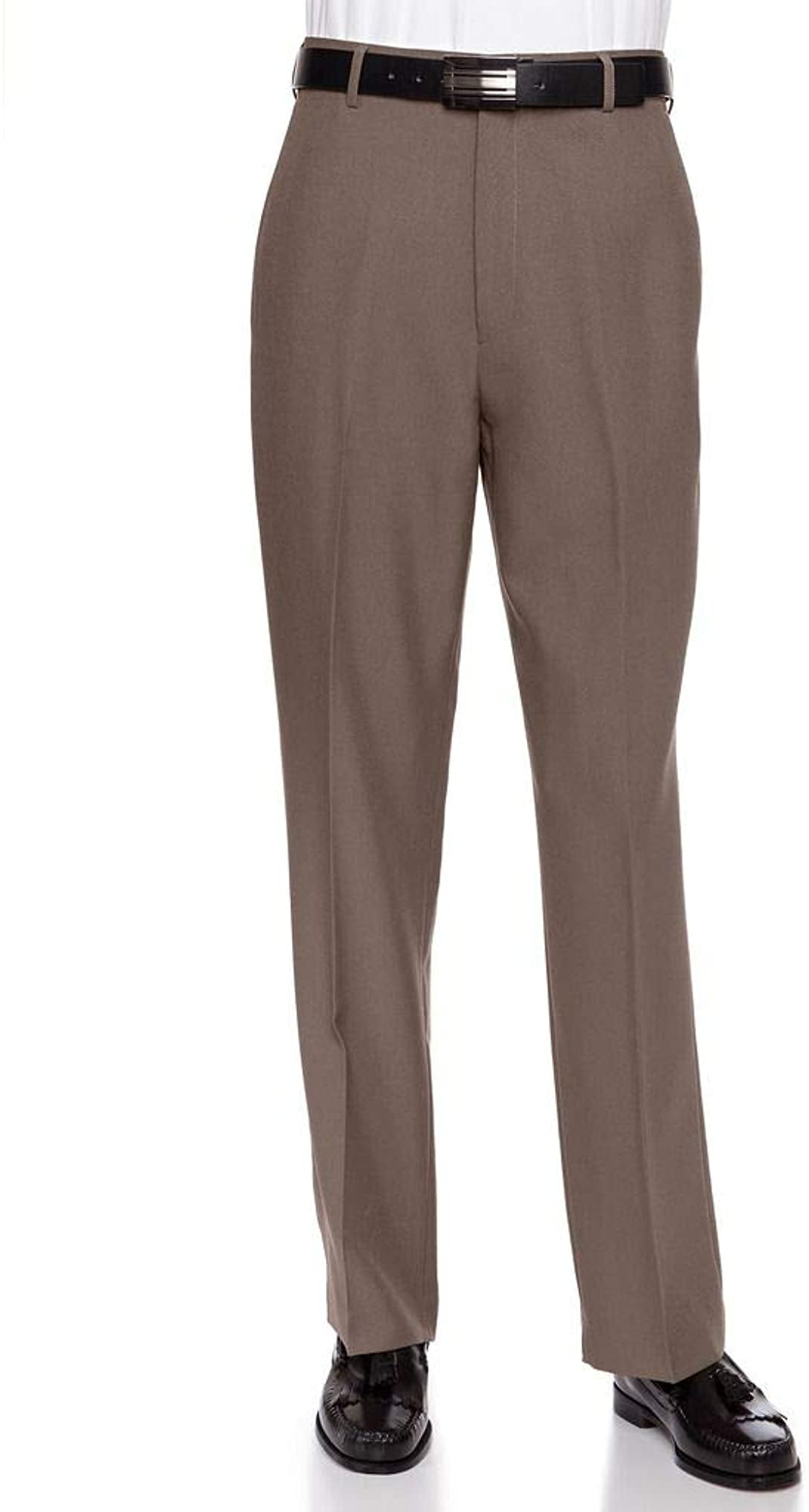 RGM Mens Flat Front Dress Pant Modern Fit Perfect for Every Day! 
