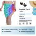 thumbnail image 7 of Bingfone Glitter Rainbow Women's Sarong Swimsuit Cover Ups Bathing Suit Coverups Chiffon Beach Wrap Skirts, 7 of 7